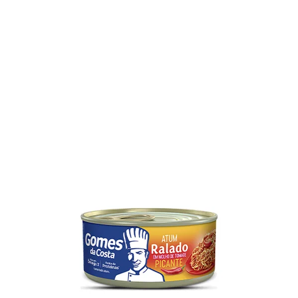 Atum Ralado Molho de Tomate Picante Gomes da Costa 130g