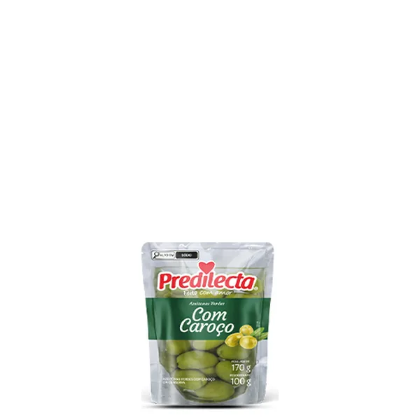 Azeitona Com Caroço Predilecta Sachê 100g