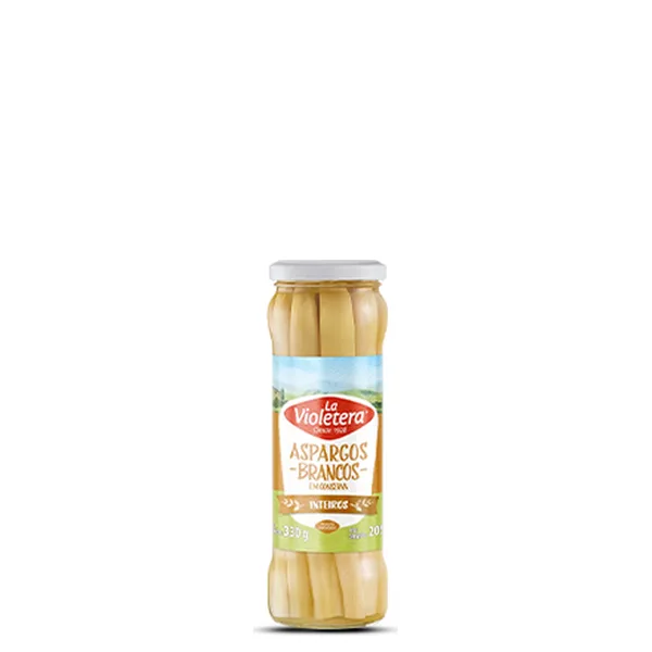 Aspargos Branco La Violetera Inteiro 205g