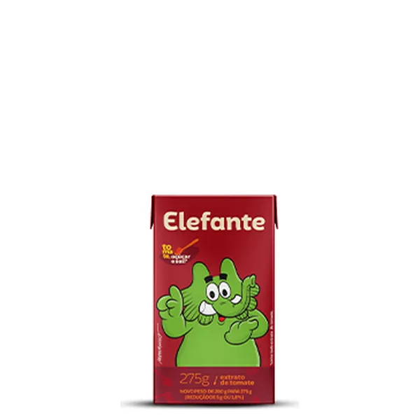 Extrato De Tomate Elefante Tetra Pack 275g