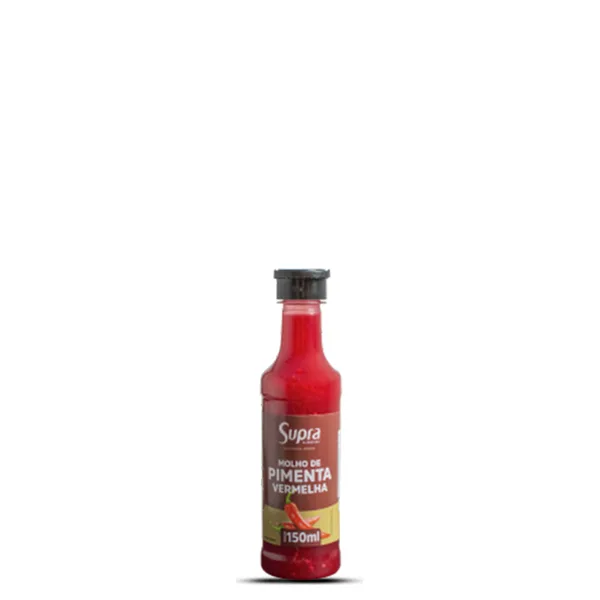 Molho de Pimenta Vermelha Supra 150ml