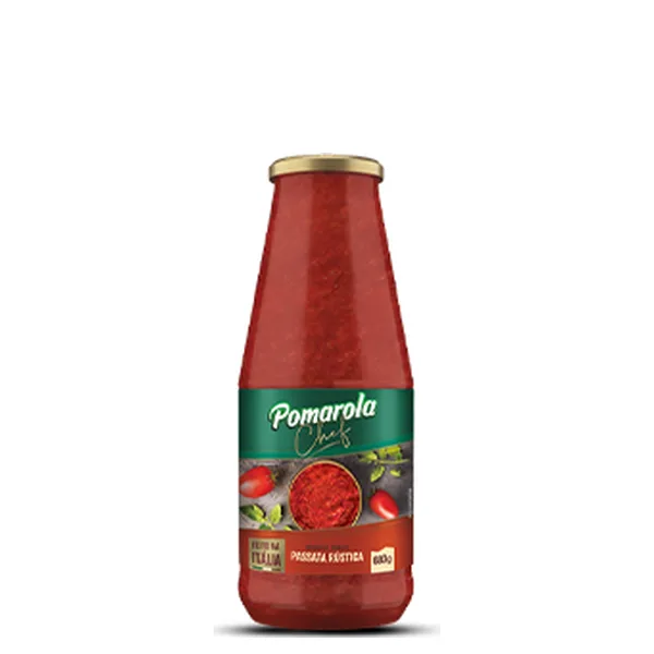 Molho Tomate Passata Rústica Pomarola 680g