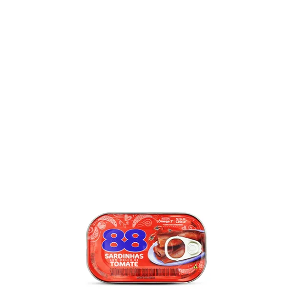 Sardinha Com Molho de Tomate 88 84g
