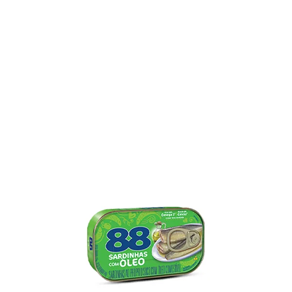 Sardinha Com Óleo 88 84g