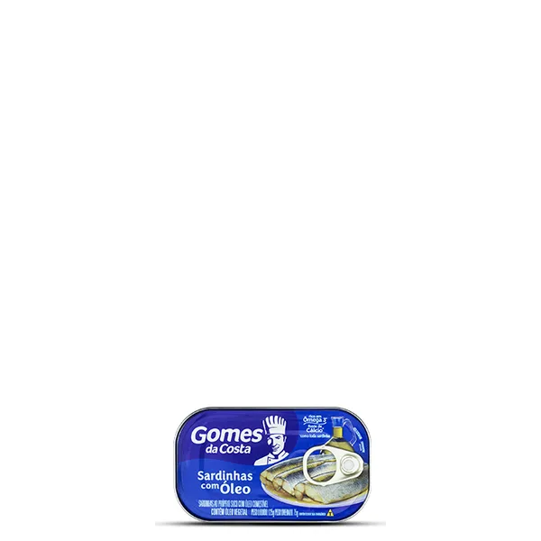 Sardinha Com Óleo Gomes da Costa 84g