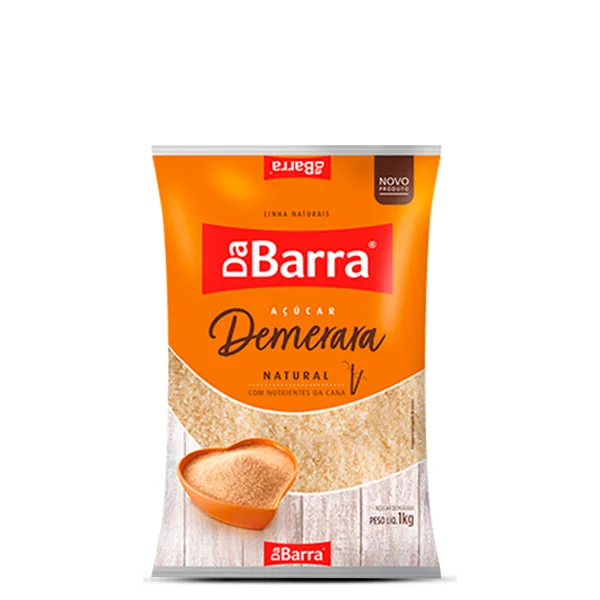 Açúcar Demerara Da Barra 1kg