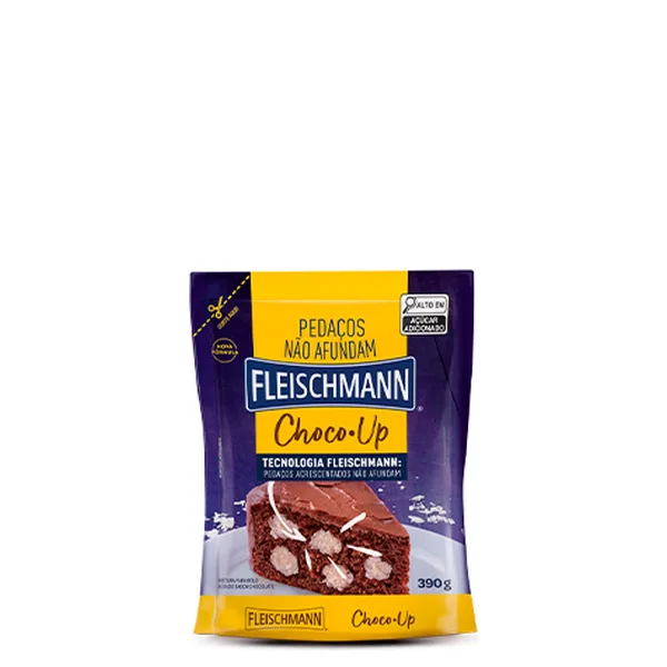 Mistura pra Bolo Choco-Up Fleischmann 390g