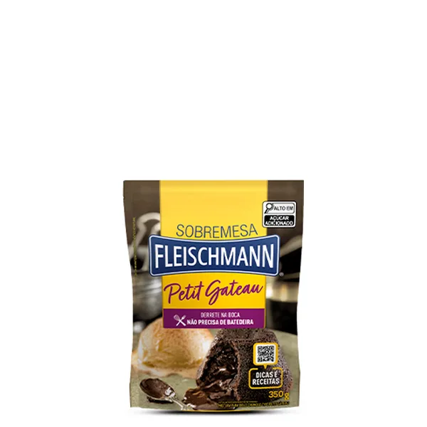 Mistura de Bolo Petit Gateau Fleischmann 350g