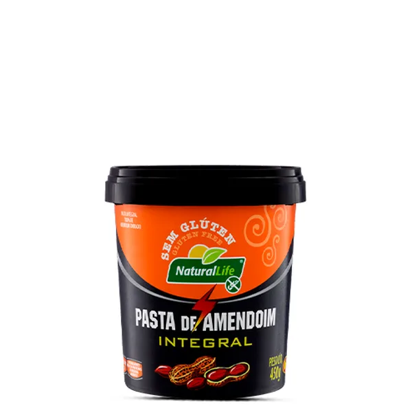 Pasta de Amendoim Natural Life Integral 450g