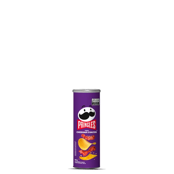 Snack Pringles Cheddar e Bacon 105g