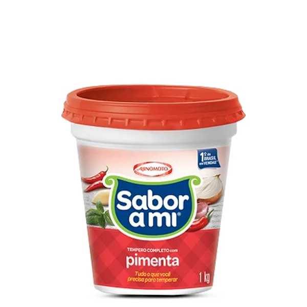 Tempero Completo Com Pimenta Sabor A Mi 1kg
