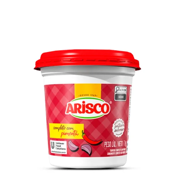 Tempero Completo Com Pimenta Arisco 1kg