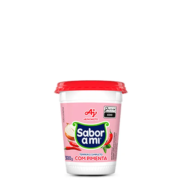 Tempero Completo Com Pimenta Sabor A Mi 300g