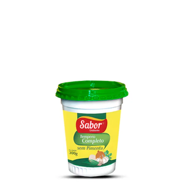 Tempero Completo Sem Pimenta Sabor 300g