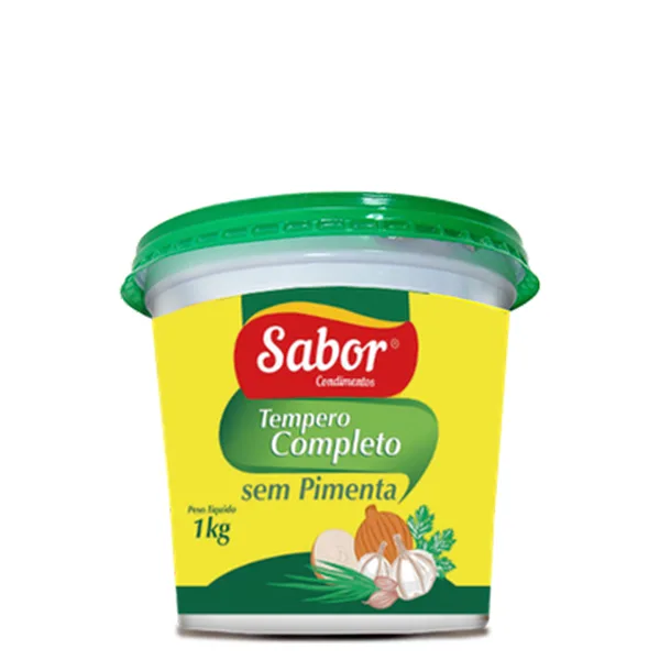 Tempero Completo Sem Pimenta Sabor 1kg