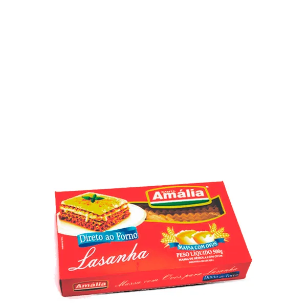 Lasanha Direto ao Forno Ovos Santa Amália 500g