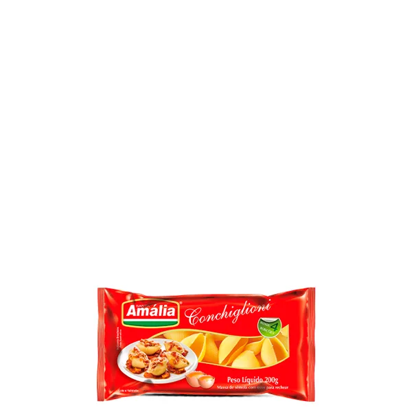 Macarrão Conchiglioni Ovos Santa Amália 200g