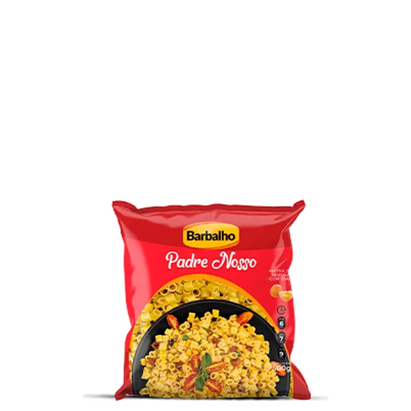 Macarrão Padre Nosso Ovos Barbalho 500g